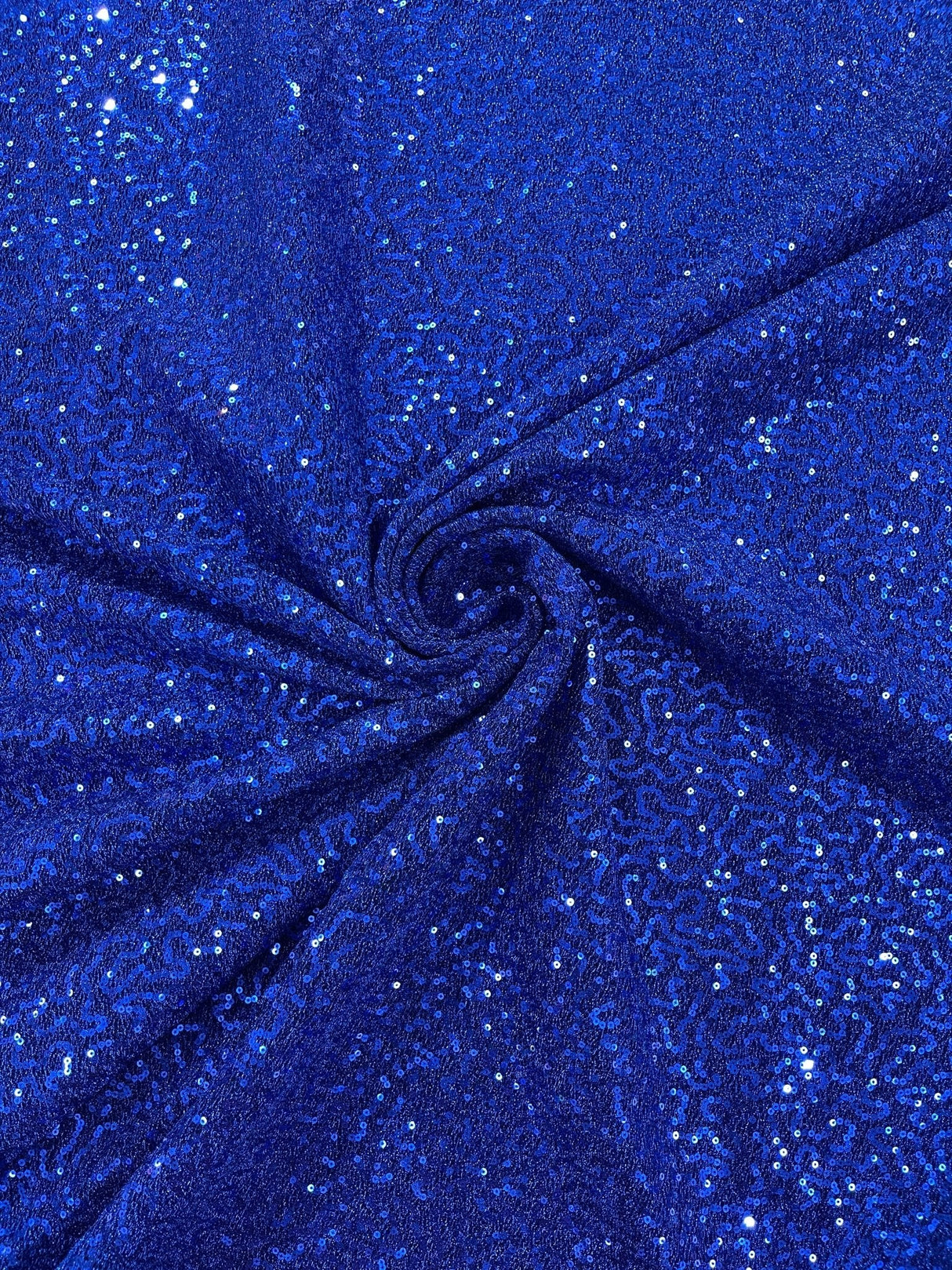 Stretch Metallic Sequin Lurex Polyester Fabric - Sequin Tinsel, 58" Width, 8 Colors (1 Yard)