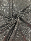 Stretch Metallic Sequin Lurex Polyester Fabric - Sequin Tinsel, 58" Width, 8 Colors (1 Yard)