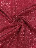 Stretch Metallic Sequin Lurex Polyester Fabric - Sequin Tinsel, 58" Width, 8 Colors (1 Yard)