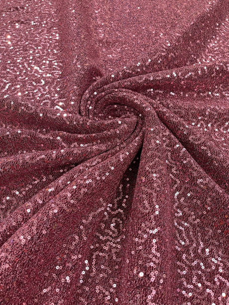 Stretch Metallic Sequin Lurex Polyester Fabric - Sequin Tinsel, 58" Width, 8 Colors (1 Yard)