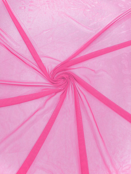 Stretch Power Mesh Nylon Spandex Fabric - Solid, 60" Width (1 Yard)