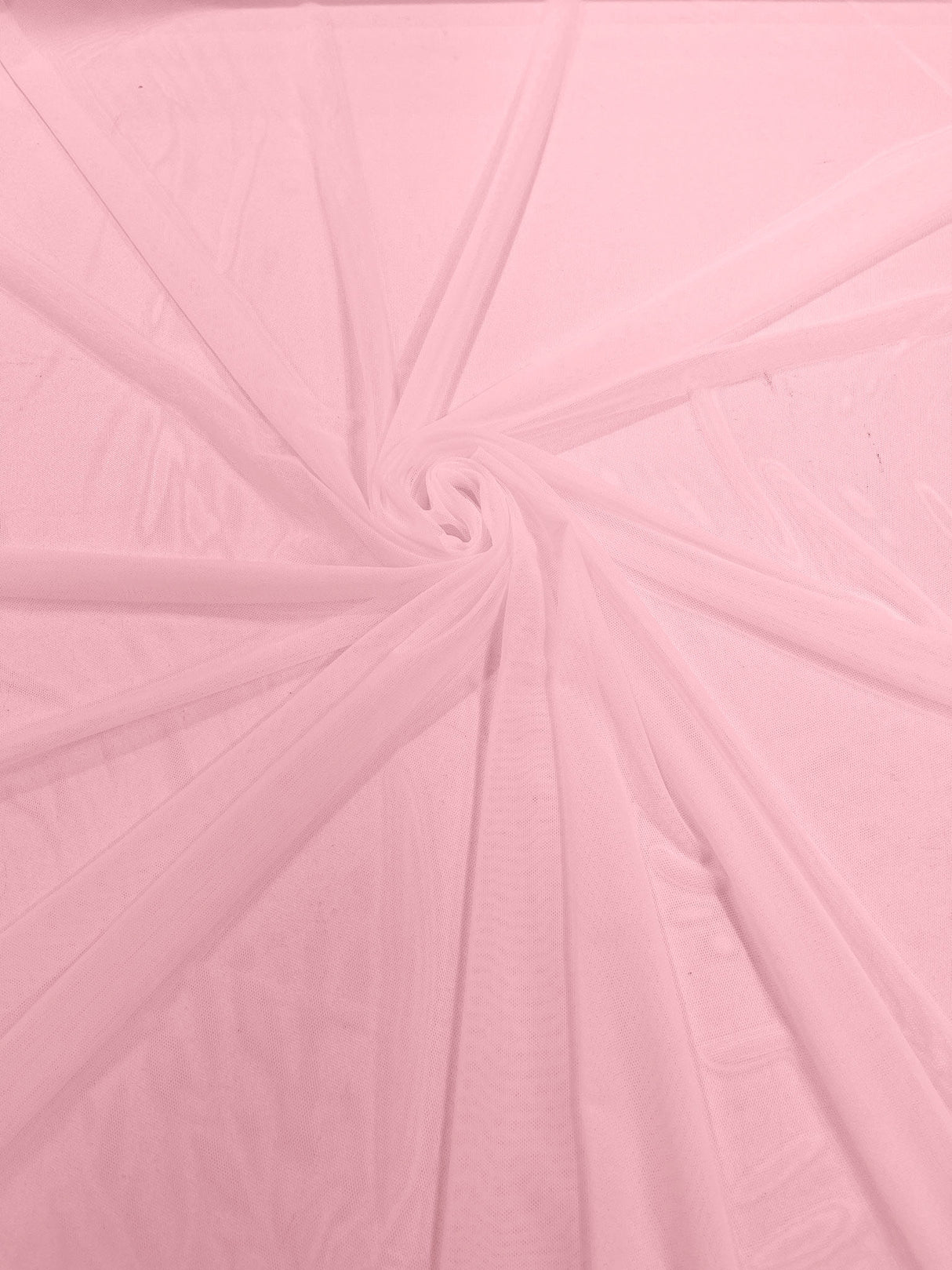 Stretch Power Mesh Nylon Spandex Fabric - Solid, 60" Width (1 Yard)