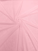 Stretch Power Mesh Nylon Spandex Fabric - Solid, 60" Width (1 Yard)