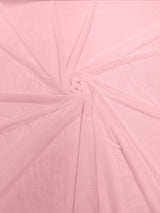 Stretch Power Mesh Nylon Spandex Fabric - Solid, 60" Width (1 Yard)