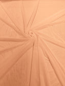 Stretch Power Mesh Nylon Spandex Fabric - Solid, 60" Width (1 Yard)