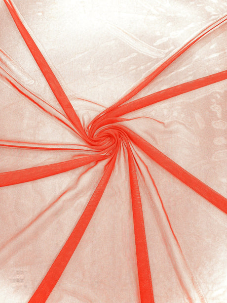 Stretch Power Mesh Nylon Spandex Fabric - Solid, 60" Width (1 Yard)