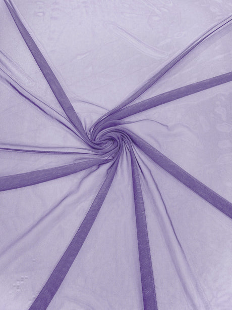 Stretch Power Mesh Nylon Spandex Fabric - Solid, 60" Width (1 Yard)