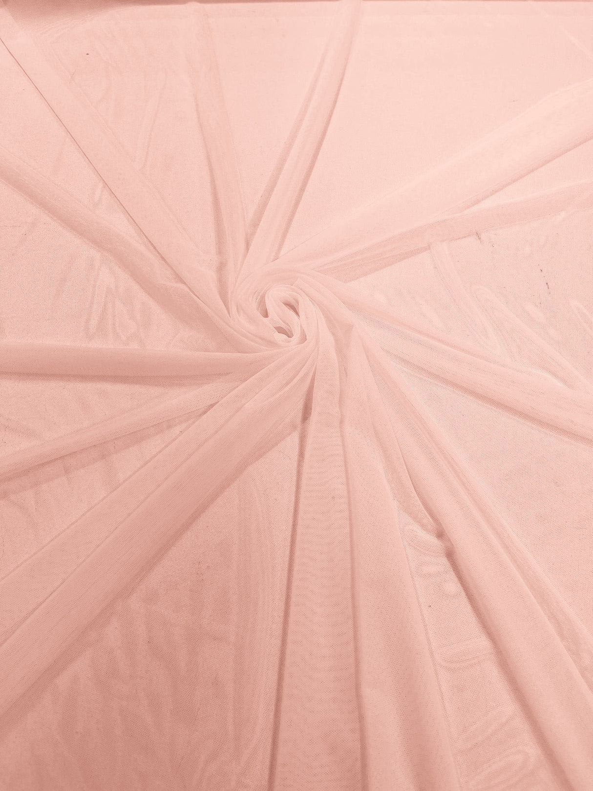 Stretch Power Mesh Nylon Spandex Fabric - Solid, 60" Width (1 Yard)