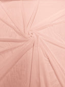 Stretch Power Mesh Nylon Spandex Fabric - Solid, 60" Width (1 Yard)