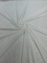 Stretch Power Mesh Nylon Spandex Fabric - Solid, 60" Width (1 Yard)