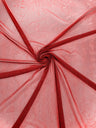 Stretch Power Mesh Nylon Spandex Fabric - Solid, 60" Width (1 Yard)