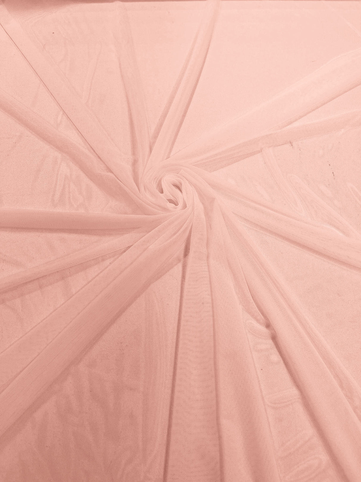 Stretch Power Mesh Nylon Spandex Fabric - Solid, 60" Width (1 Yard)