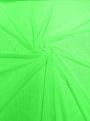 Stretch Power Mesh Nylon Spandex Fabric - Solid, 60" Width (1 Yard)