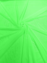 Stretch Power Mesh Nylon Spandex Fabric - Solid, 60" Width (1 Yard)
