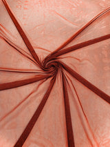 Stretch Power Mesh Nylon Spandex Fabric - Solid, 60" Width (1 Yard)