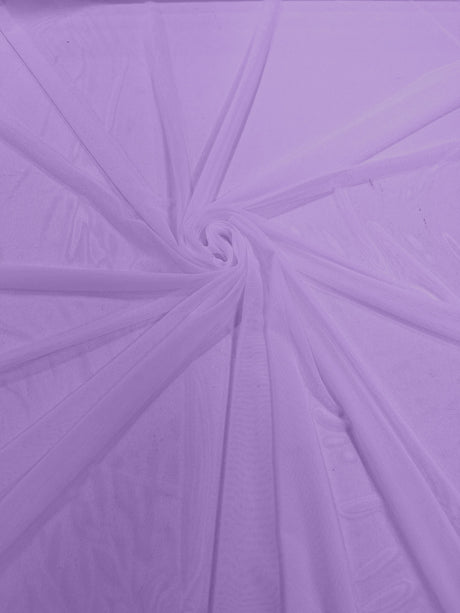 Stretch Power Mesh Nylon Spandex Fabric - Solid, 60" Width (1 Yard)