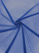 Stretch Power Mesh Nylon Spandex Fabric - Solid, 60" Width (1 Yard)