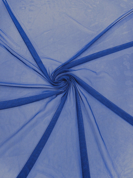 Stretch Power Mesh Nylon Spandex Fabric - Solid, 60" Width (1 Yard)