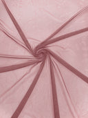 Stretch Power Mesh Nylon Spandex Fabric - Solid, 60" Width (1 Yard)