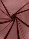 Stretch Power Mesh Nylon Spandex Fabric - Solid, 60" Width (1 Yard)