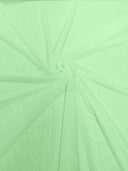 Stretch Power Mesh Nylon Spandex Fabric - Solid, 60" Width (1 Yard)