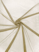 Stretch Power Mesh Nylon Spandex Fabric - Solid, 60" Width (1 Yard)