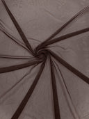 Stretch Power Mesh Nylon Spandex Fabric - Solid, 60" Width (1 Yard)
