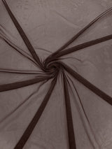 Stretch Power Mesh Nylon Spandex Fabric - Solid, 60" Width (1 Yard)