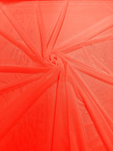 Stretch Power Mesh Nylon Spandex Fabric - Solid, 60" Width (1 Yard)