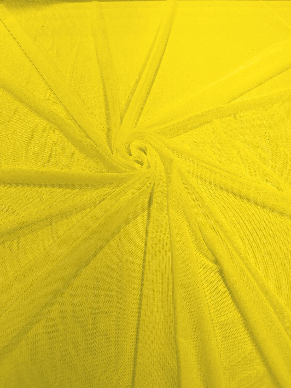 Stretch Power Mesh Nylon Spandex Fabric - Solid, 60" Width (1 Yard)
