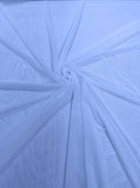 Stretch Power Mesh Nylon Spandex Fabric - Solid, 60" Width (1 Yard)
