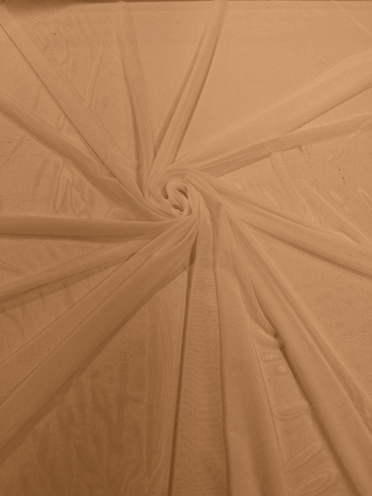 Stretch Power Mesh Nylon Spandex Fabric - Solid, 60" Width (1 Yard)