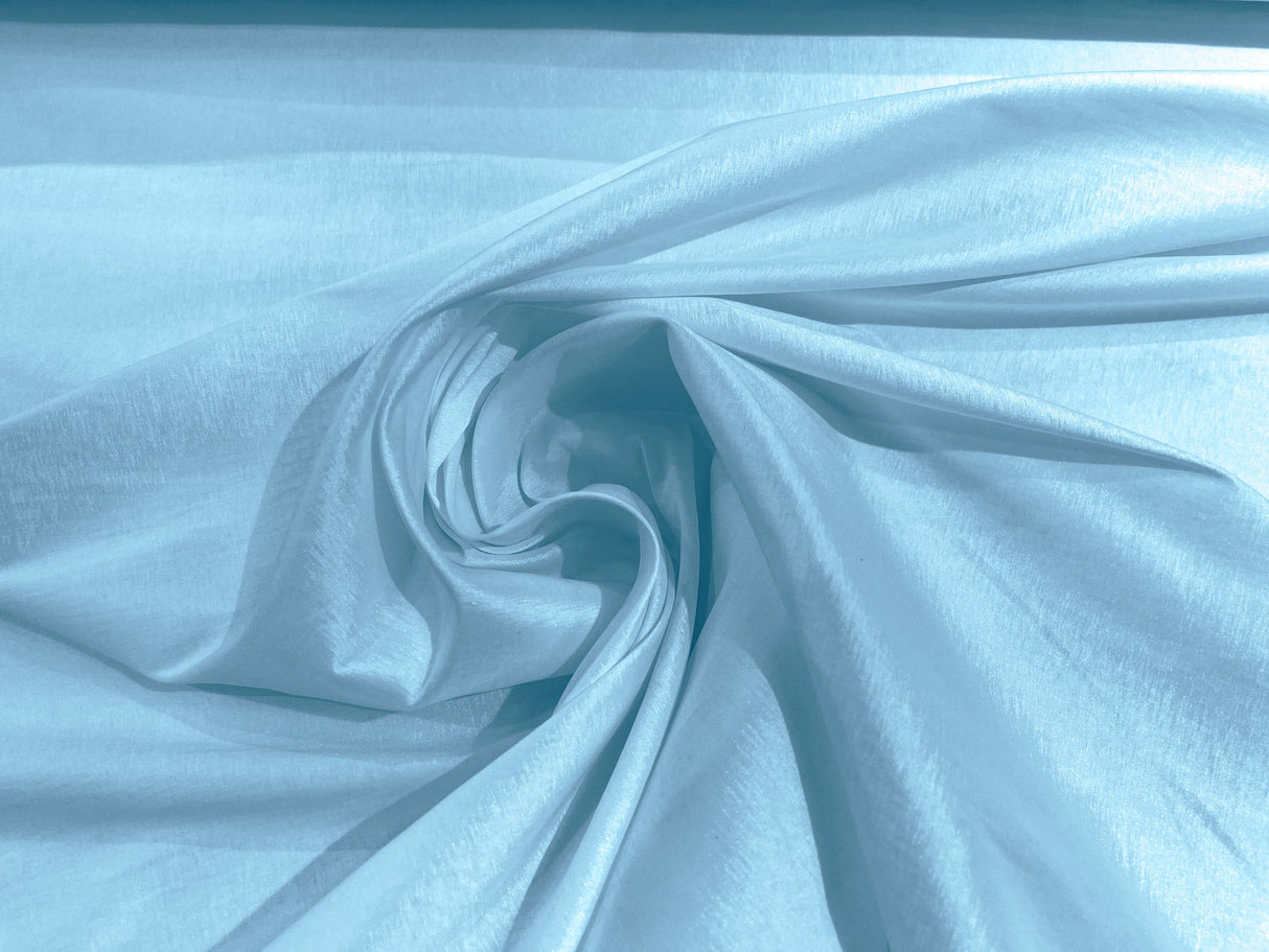 Stretch Taffeta Polyester Spandex Fabric - Solid, 58" Width (1 Yard)
