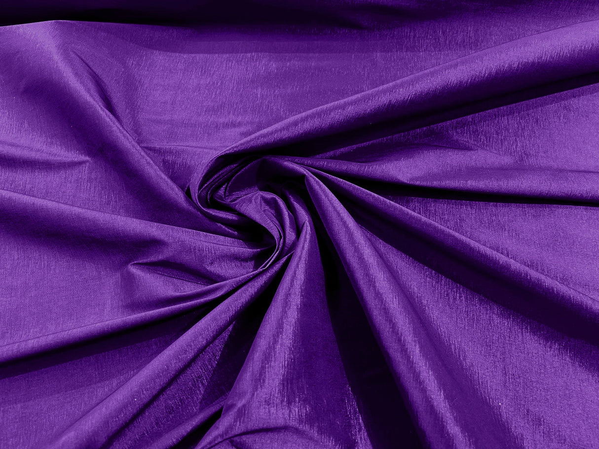 Stretch Taffeta Polyester Spandex Fabric - Solid, 58" Width (1 Yard)