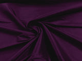 Stretch Taffeta Polyester Spandex Fabric - Solid, 58" Width (1 Yard)