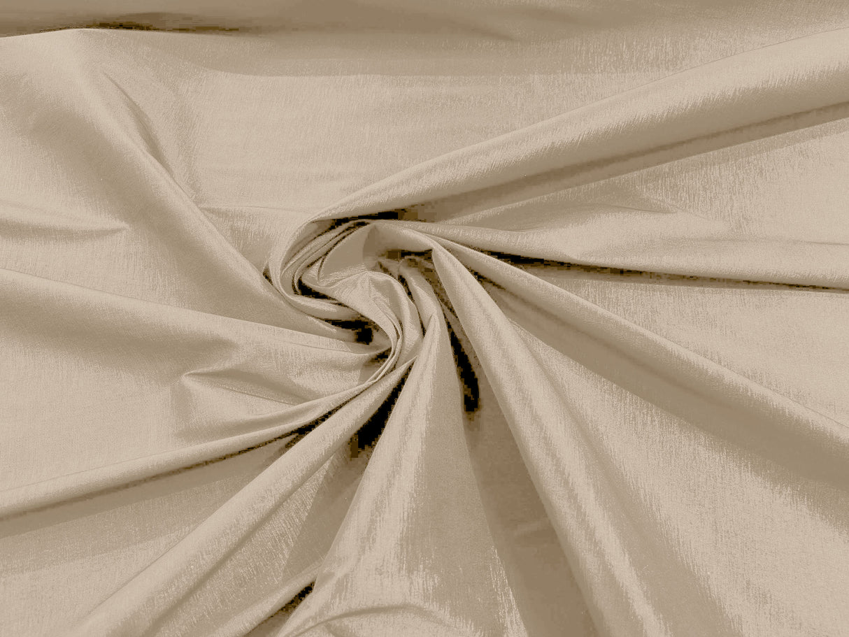 Stretch Taffeta Polyester Spandex Fabric - Solid, 58" Width (1 Yard)