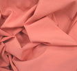 Stretch Tropical Coral Polyester Rayon Spandex Fabric - Coral, 57/58" Width