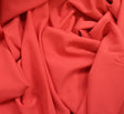 Stretch Tropical Dark Coral Polyester Rayon Spandex Fabric - Dark Coral, 57/58" Width