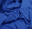 Stretch Tropical Royal Width 57/58" Polyester Rayon Spandex Fabric - Royal, Solid, 57/58" Width