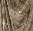 STV Pleated Velvet Crushed Polyester Spandex Fabric - Dirty Grey, Pleated Crushed Velvet, 48/50" Width
