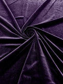 Stretch Velvet Stretch Velvet Fabric - 58" Wide, Apparel, Costumes, 90% Polyester 10% Spandex (1 Yard)