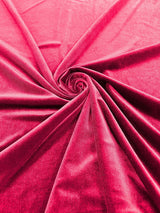 Stretch Velvet Stretch Velvet Fabric - 58" Wide, Apparel, Costumes, 90% Polyester 10% Spandex (1 Yard)