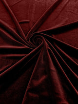 Stretch Velvet Stretch Velvet Fabric - 58" Wide, Apparel, Costumes, 90% Polyester 10% Spandex (1 Yard)