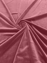 Stretch Velvet Stretch Velvet Fabric - 58" Wide, Apparel, Costumes, 90% Polyester 10% Spandex (1 Yard)