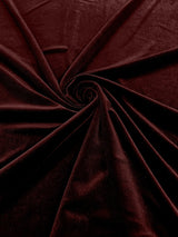 Stretch Velvet Stretch Velvet Fabric - 58" Wide, Apparel, Costumes, 90% Polyester 10% Spandex (1 Yard)