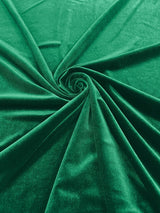 Stretch Velvet Stretch Velvet Fabric - 58" Wide, Apparel, Costumes, 90% Polyester 10% Spandex (1 Yard)