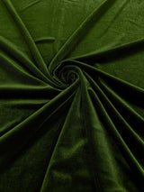 Stretch Velvet Stretch Velvet Fabric - 58" Wide, Apparel, Costumes, 90% Polyester 10% Spandex (1 Yard)