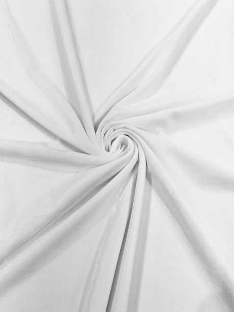 Stretch Velvet Stretch Velvet Fabric - 58" Wide, Apparel, Costumes, 90% Polyester 10% Spandex (1 Yard)