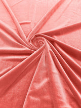 Stretch Velvet Stretch Velvet Fabric - 58" Wide, Apparel, Costumes, 90% Polyester 10% Spandex (1 Yard)