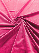 Stretch Velvet Stretch Velvet Fabric - 58" Wide, Apparel, Costumes, 90% Polyester 10% Spandex (1 Yard)